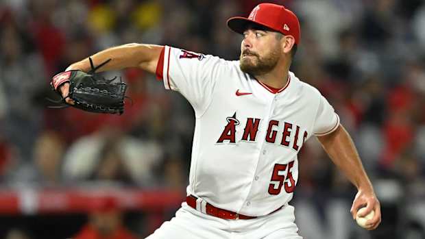 Los Angeles Angels right-hander Matt Moore